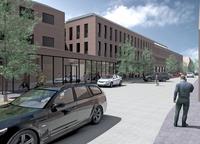 Computeranimation Neubau GesundheitsCampus an der Neustraße Computeranimation Neubau GesundheitsCampus an der Neustraße