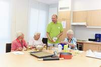 Ergotherapie mit Patienten der Geriatrie