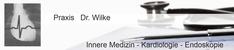 Logo mit Schriftzug Praxis Doktor Wilke Innere Medizin Kardiologie Endoskopie