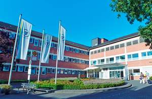 St. Marien-Hospital Lüdinghausen, Haupteingang
